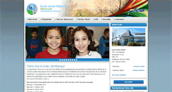 Desktop Screenshot of annehebert.csf.bc.ca