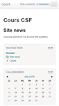 Mobile Screenshot of cours.csf.bc.ca
